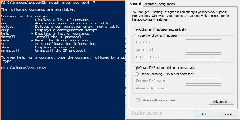 Configure Windows IPv4 Networking with Netsh