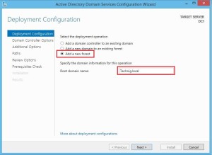 Install Active Directory in Windows Server 2012 R2 - TECHNIG