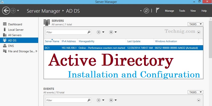 Active Directory in Windows Server 2012 R2