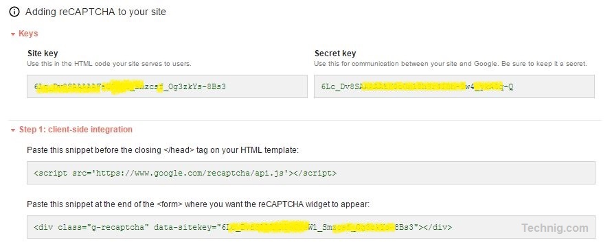 Add reCAPTCHA to your website