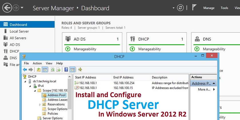 Configure DHCP Server
