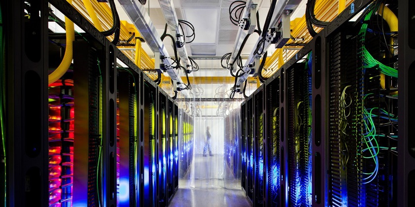 Google Data center Network Room