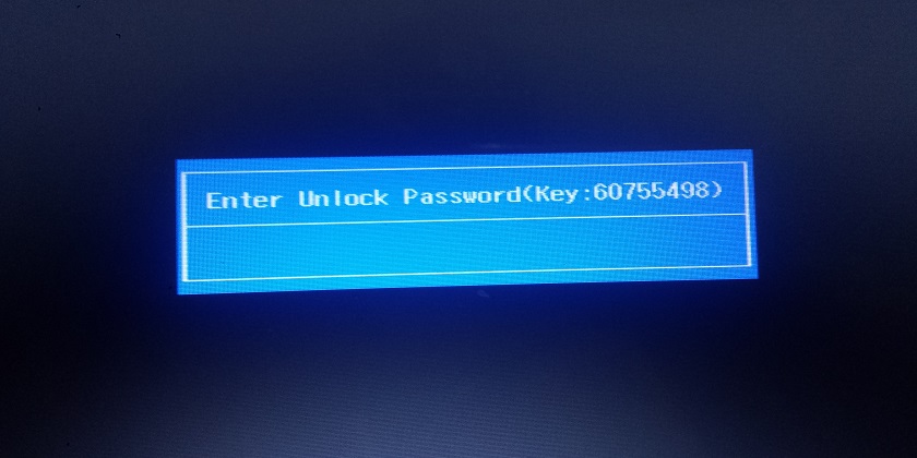 Reset Lost Bios Password