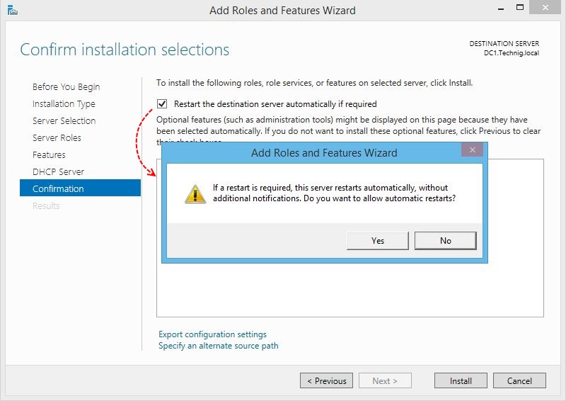 Restart automatically