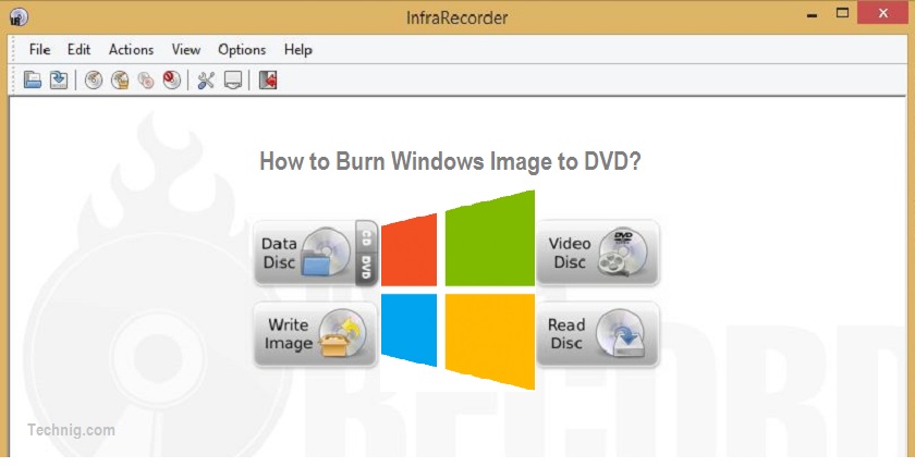 How to Simply Burn Windows Image to DVD