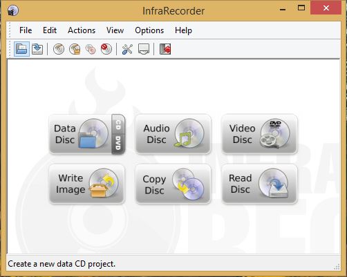 Write Disc With InfraRecorder - Technig