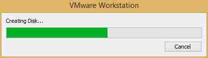 Creating Disk in VMWare