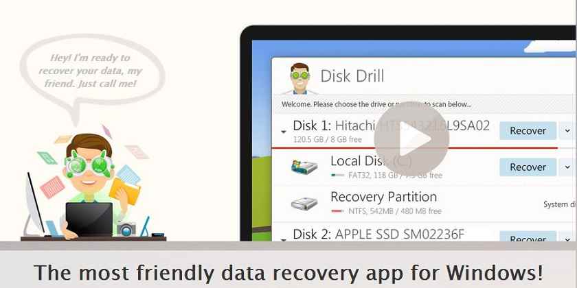 Disk Drill Data Recovery App