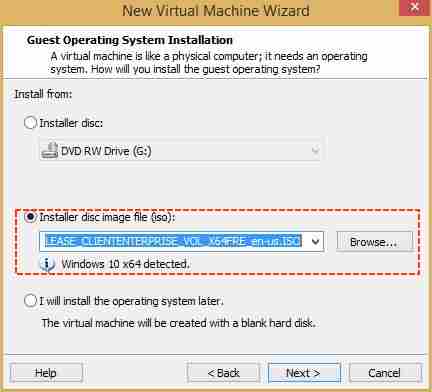 Guest Operating System Installation