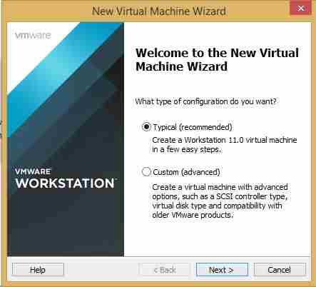 New Virtual Machine Wizard