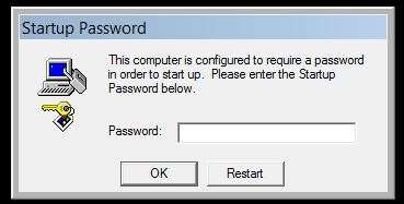 Startup Password