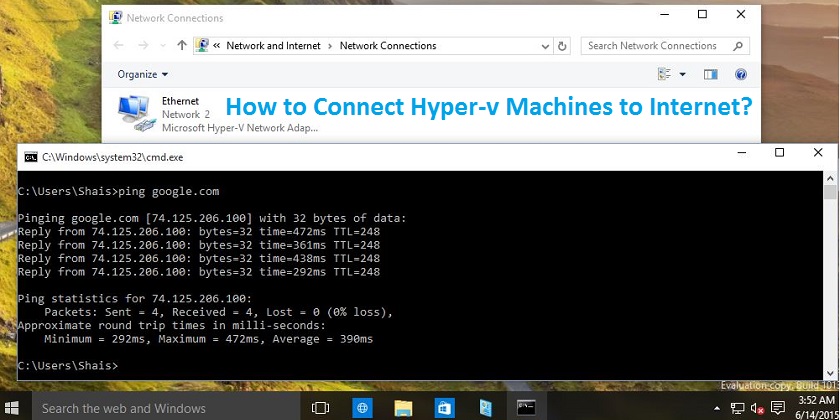 How to Connect Hyper-v Machines to Internet - Technig