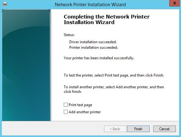 Network Printer Installation