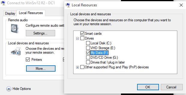 Hyper-v Local Resources
