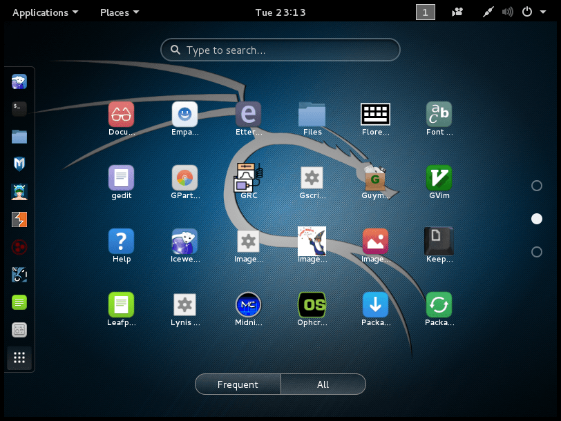 Welcome to Kali Linux