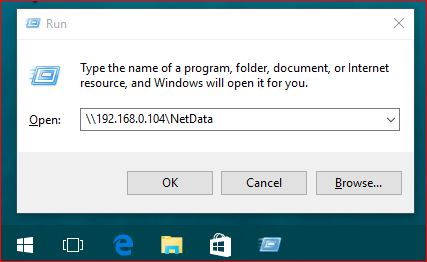 Access Network Shared Files