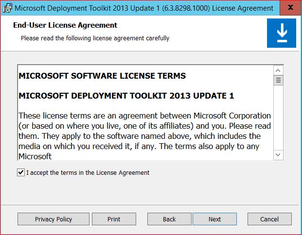 MDT End User License Agreement