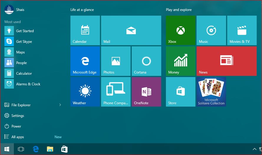 Windows 10 Start Menu Errors