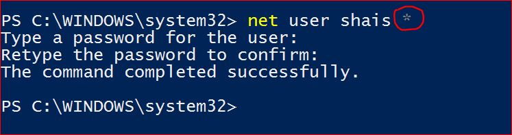 Change User Account Password with PowerShell