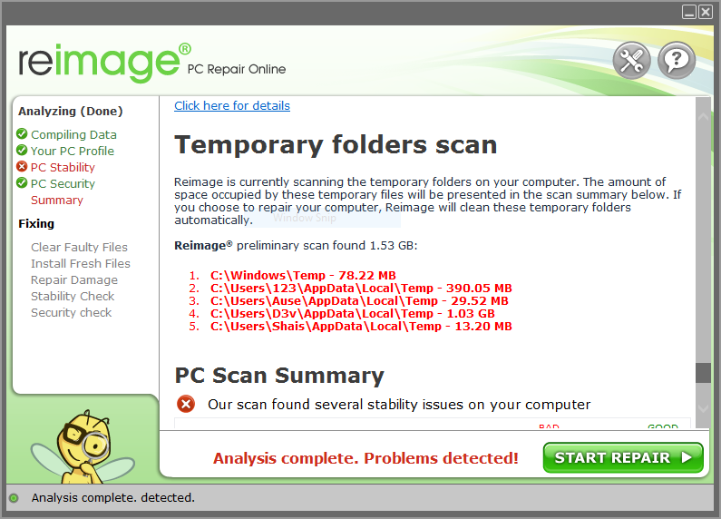 PC Scan & Repair by Reimage