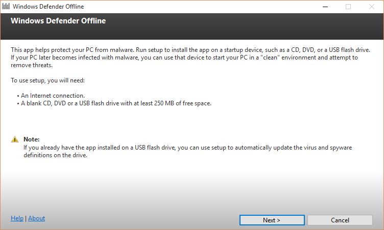 How to Install Windows Defender Offline