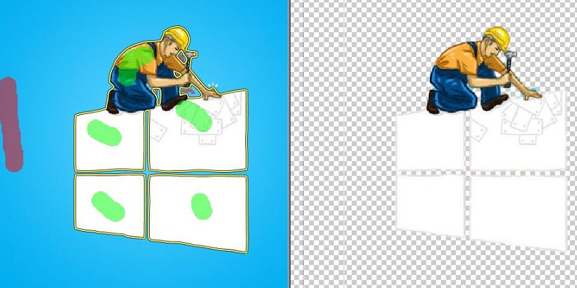 Remove Images Background without Photoshop