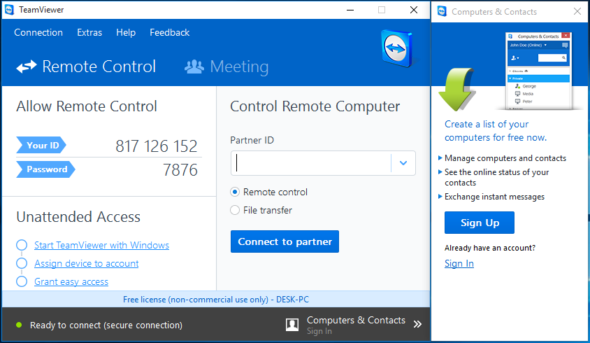 TeamViewer Remote Control