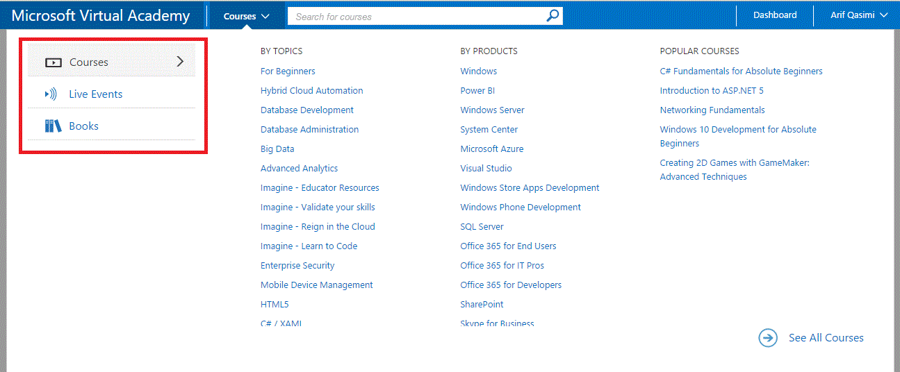 MVA Free Online IT Courses, Live Events and Free Books