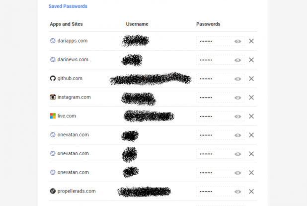 Saved Passwords Find Saved Password in Chrome