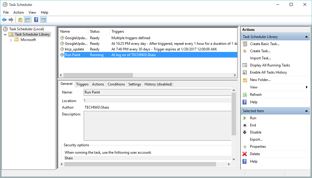 Manage Task Schedulers