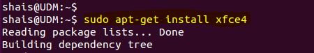 Install xfce4 on Ubuntu Linux