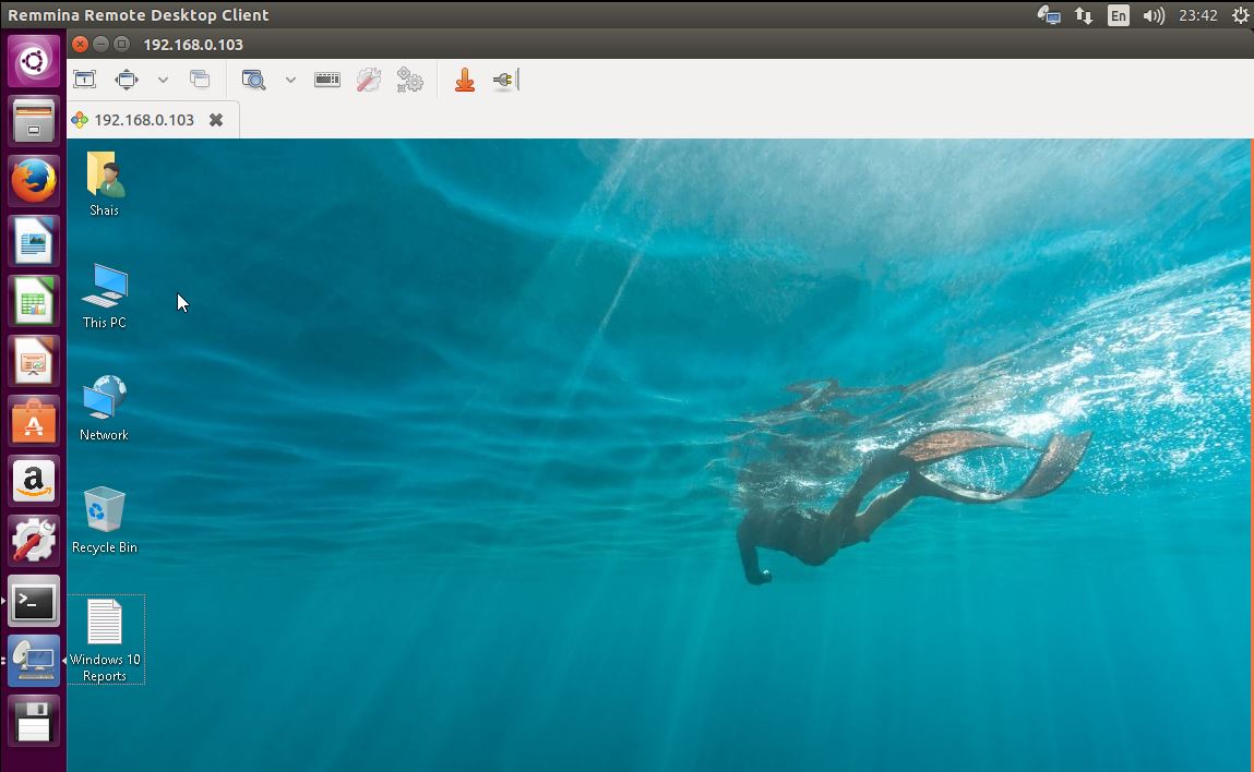 Remote Access Windows 10 via Ubuntu Linux - Technig