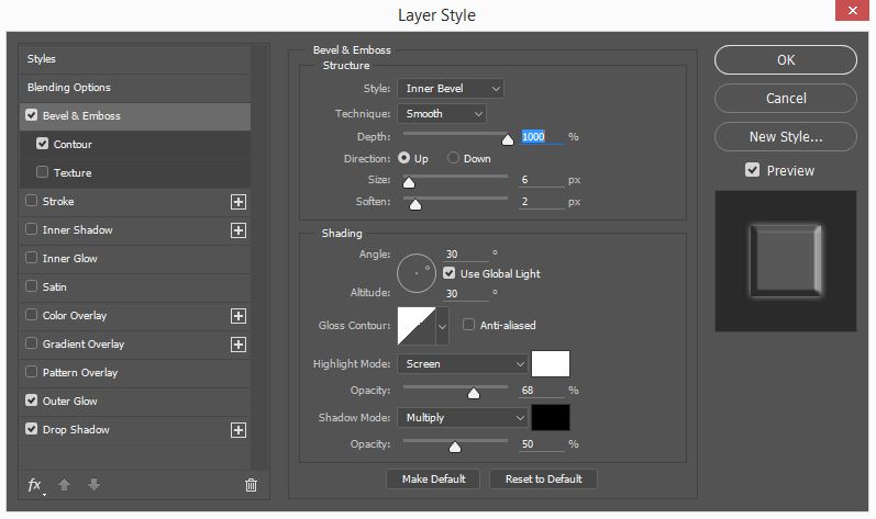 Bevel & Emboss - Bird logo inspiration - Technig