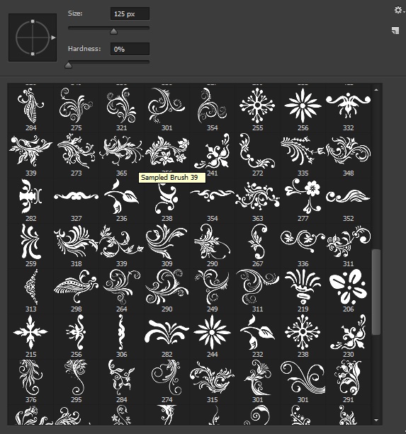 Brush preset - Technig