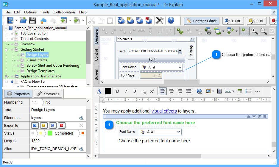 Diagrams and Graphs - Efficient User Manuals Creation