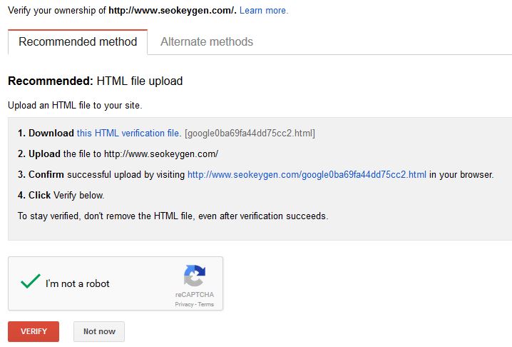Submit WordPress Website to Google Webmaster