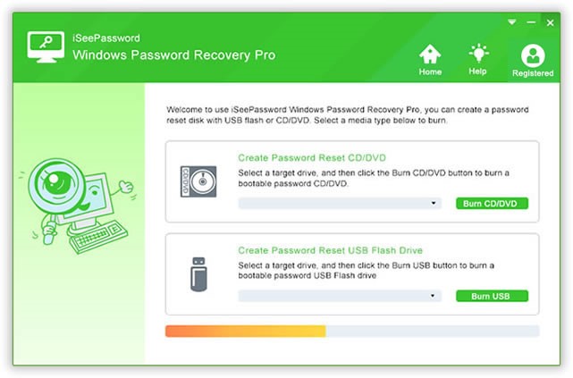 Reset Windows 10 Password with iSeePassword Windows Password Recovery Pro