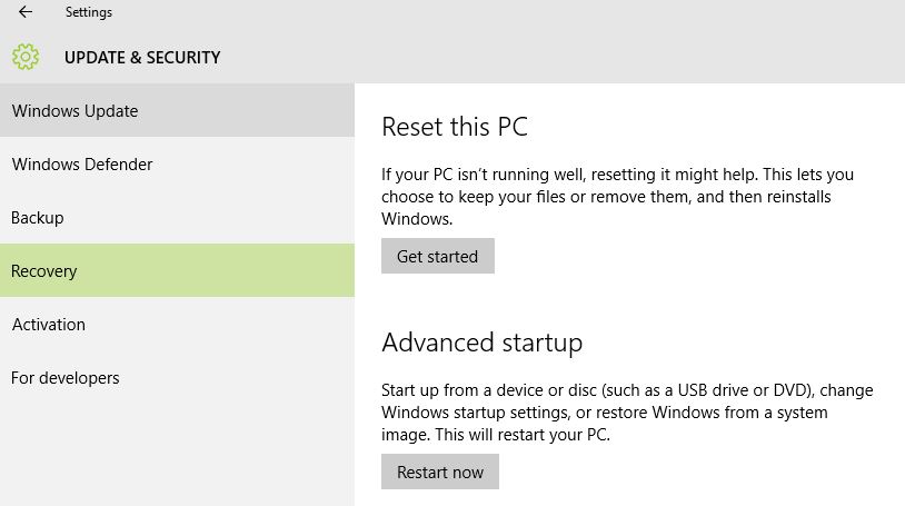 Windows 10 Advanced Boot Options - System BIOS Boot Keys Windows 10 Advanced Boot Options - System BIOS Boot Keys