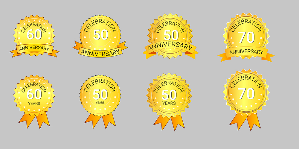 Create Anniversary Badge Inside Illustrator