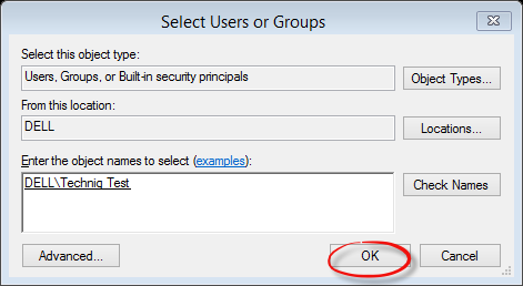 User Selection
