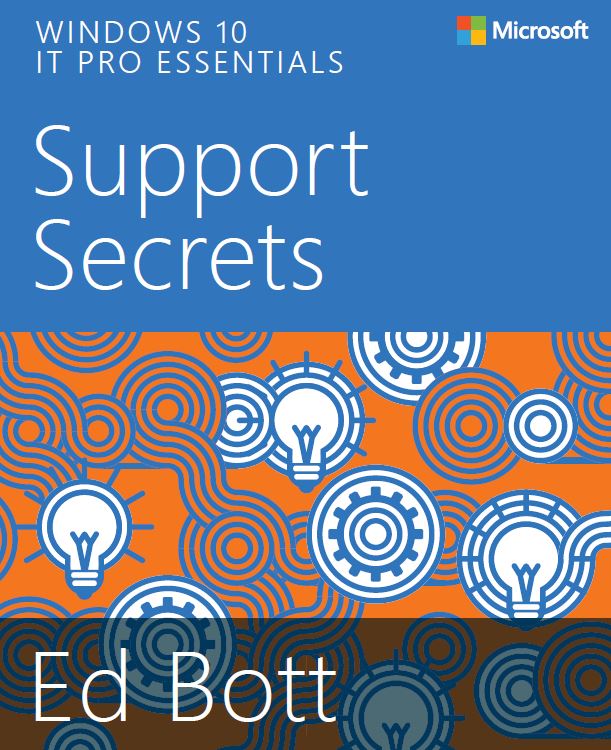 Free ebook - Windows 10 IT Pro Essentials Support Secrets - Technig