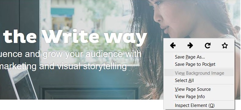 Disabled View Background Image Feature