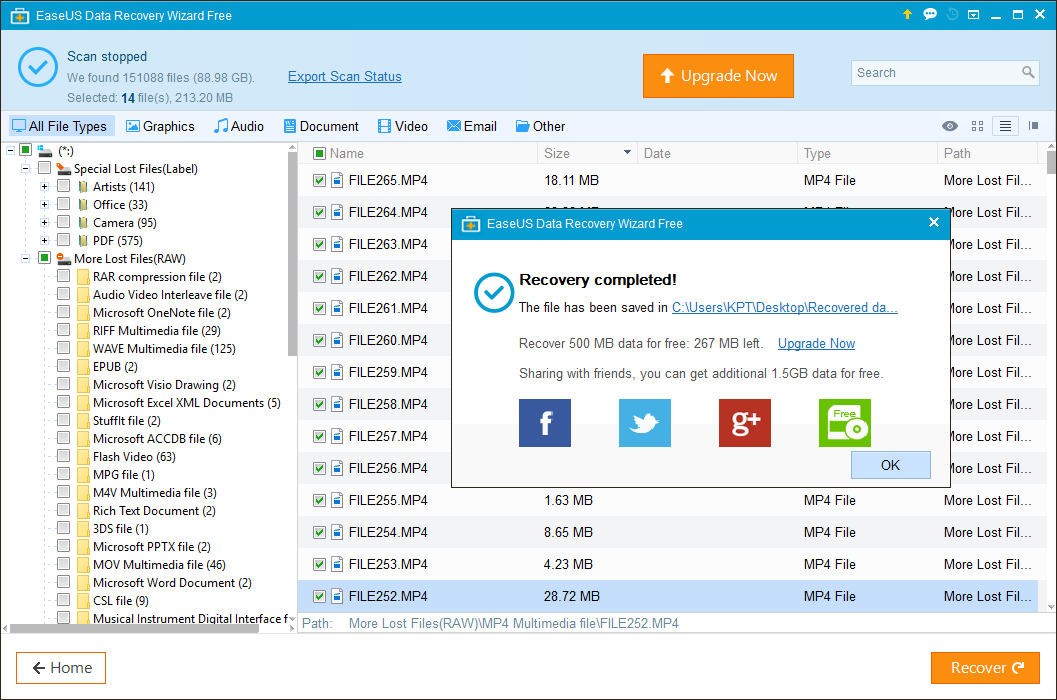 Recovered Lost Files with Data Recovery Software - Technig