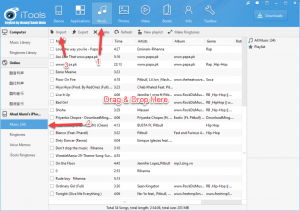 iTool Transfer Music
