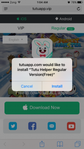 Install TutuApp
