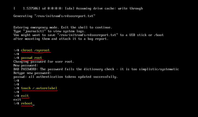 Reset CentOS 7 Root Password or Reset Lost CentOS Root Password - Technig