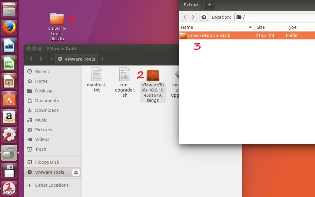 Install VMware tools Correctly on Ubuntu Linux