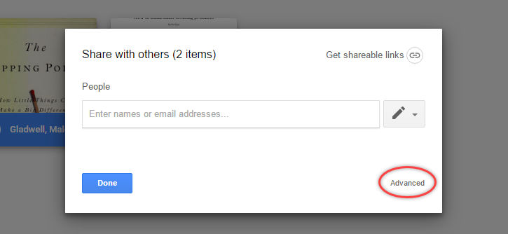 Google Drive Advanced Mode for Secure File Sharing - Technig