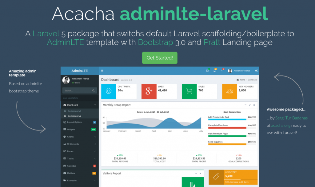 Add laravel