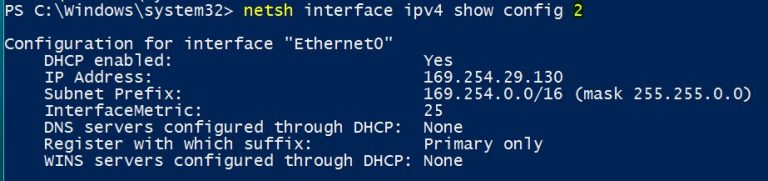 how to set ip address in windows from command line